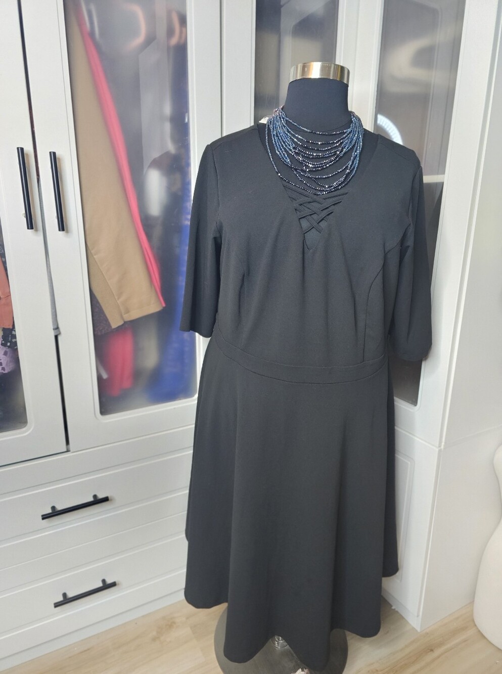 City chic black dress size 18W